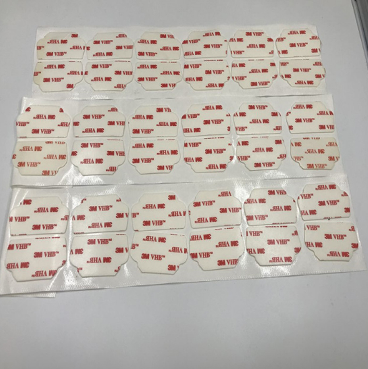 沖鉆特價白色VHB1.1MM厚雙面膠4945高強粘亞克力可按客戶要求定制